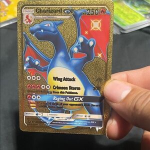 Gold Pokémon Card